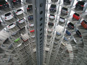 Teaser Fahrzeuge - Fahrzeuge in einer Tiefgarage